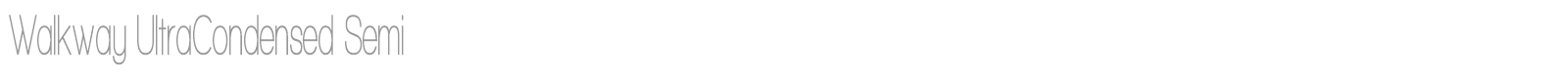 Walkway font preview